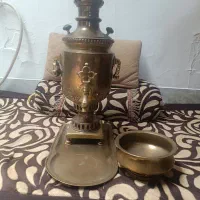 سماور ذغالی برنجی