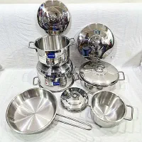 قابلمه استیل 10 تیکه