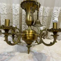 لوستر چهار شاخه برنز