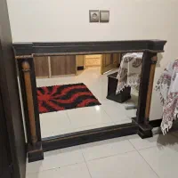 آیینه میز آرایش کاملا چوب