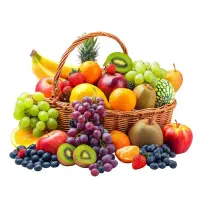 کارگر گرداننده خبره میوه فروشی