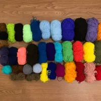 کاموا نخ ابریشم نخ مرسریزه