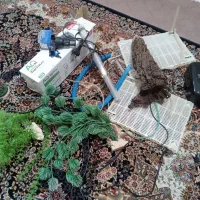 تعدادی وسایل اکواریوم در حد نو