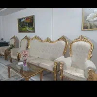 مبل سلطنتی در حد نو بافوم سرد