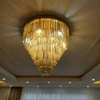 لوستر کریستالی در حد نو نو ۷ طبقه
