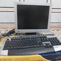 مانیتور و کیس و صفحه کلید