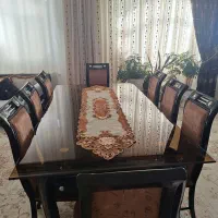 میز غذا خوری ۸ نفره