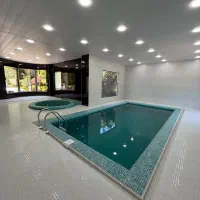 ویلای لوکس استخردار جنگلی رود خانه ای
