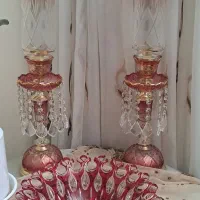 شمعدان لاله به همراه کاسه