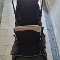 کالسکه دو قلویی در حد نو برند چیکو کالسکه|کالسکه و لوازم جانبی|دالخانی, |دیوار