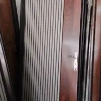 درب چوبی با چهارچوب پیش ساخته|مصالح و تجهیزات ساختمان|نجفآباد, جلال آباد|دیوار