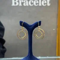 گوشواره طلا حلقه ای و کلیپسی|جواهرات|قم, ارم|دیوار