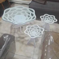 جلومبلی سه تیکه طرح دار