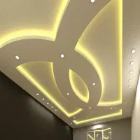 نصب انواع سقف کاذب تایل ۶۰×۶۰ پی ویسی pvc کناف