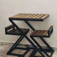 میز و صندلی چوبی