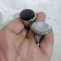انگشتر طرح نقره