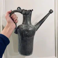 آفتابه مسی قدیمی|کلکسیون اشیاء عتیقه|تهران, شهرک آزمایش|دیوار