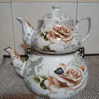کتری قوری لعابی