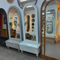 آینه گنبدی چوبی/ گرد/آیینه قدی/اینه دفرمه/