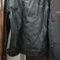 کاپشن چرم ۲ایکس لارژ