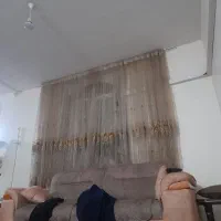 یک عددپرده شیشه ای حریر اصل درحدنوبفروش میرسد