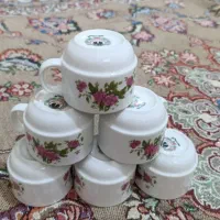فنجان چای خوری و لیوان