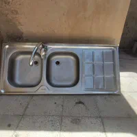 سینک و شیر آب اهرمی|مصالح و تجهیزات ساختمان|هرسین, |دیوار