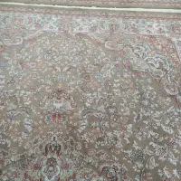 دو عدد فرش 9 متری  رنگ گردوی در حد نو سالم