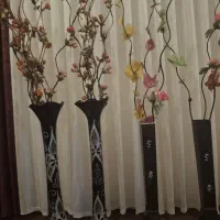 چهارتا گل با گلدان ..گلای گلدانهای بزرگ رایگان