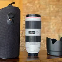 لنز 200-70  canon  f2.8 تایپ 3|دوربین عکاسی و فیلم‌برداری|شیراز, شهرک گلستان|دیوار