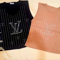 تاب نگین دار رنگ بندی داخل عکس.