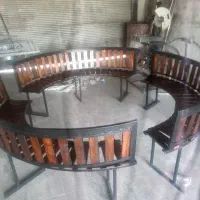 میز آتشدان. نیمکت.الاچیق|صندلی و نیمکت|خمینی‌شهر, |دیوار