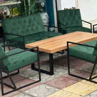مبل هفت نفره و جلو مبلی|مبلمان خانگی و میز عسلی|قائم‌شهر, |دیوار