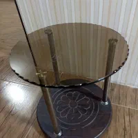 میز جلو مبلی قهوه ای تیره