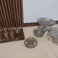 سرویس کریستال شامپاینی.طرح بوگاتی.۱۸ نفره