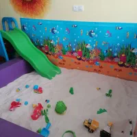 مربی در خانه بازی
