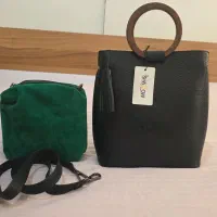 کیف چرم مشکی