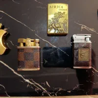 فندک های کلاسیک (۲ عدد چرم اصل)