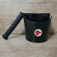 ناک باکس قهوه مشکی، براق ،سایز یک ونیم کیلویی