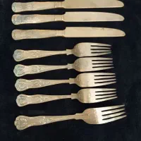 چاقو و چنگال قدیمی برنجی|کلکسیون اشیاء عتیقه|تهران, توحید|دیوار