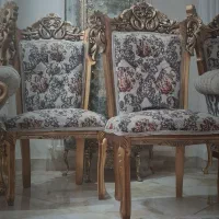 مبل سلطنتی 9نفره در حد نو