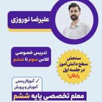 تدریس خصوصی دبستان از سوم تا ششم|خدمات آموزشی|بهبهان, |دیوار
