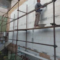 اجرای دیوار هبلکس و والپست
