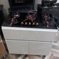 اجاق گاز JAHAN AFROZ رویه استیل و شیشه