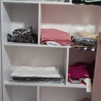 قفسه چوبی مغازه