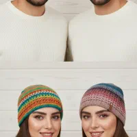 کلاه قلاب بافی زنانه و مردانه|لباس|رشت, علی آباد|دیوار