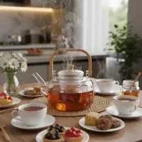 قوری پیرکس شعله مستقم|قوری، کتری، قهوهساز دستی|بوشهر, |دیوار