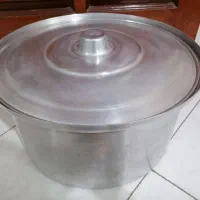 قابلمه و آبکش روحی سایز بزرگ