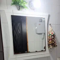 روشویی دستشویی و شیر و آینه|لوازم سرویس بهداشتی|ساری, |دیوار