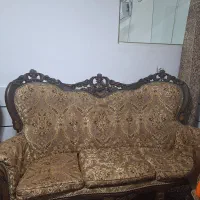 مبل سلطنتی ۹نفره|مبلمان خانگی و میز عسلی|دلیجان, |دیوار